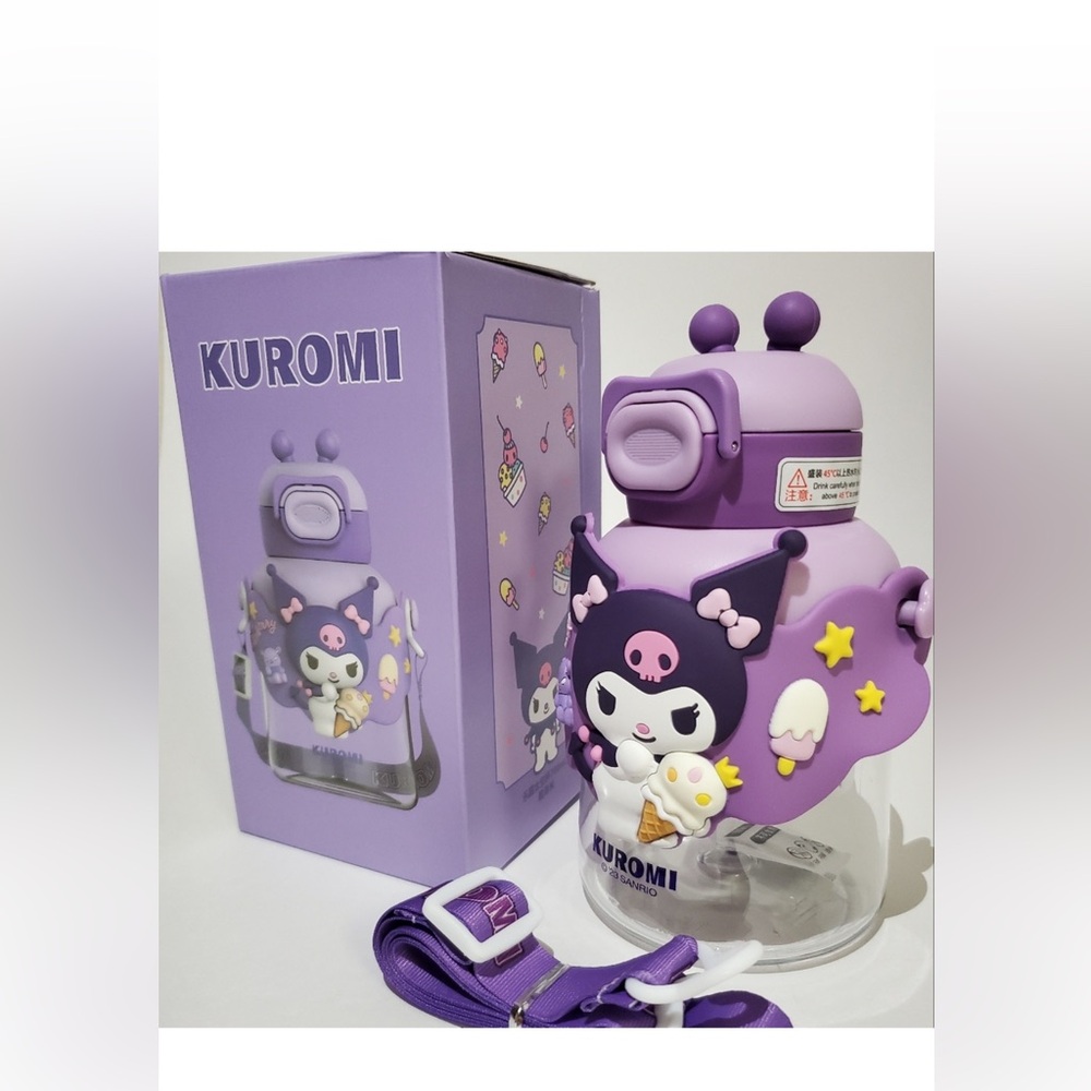 Kuromi small glass cup